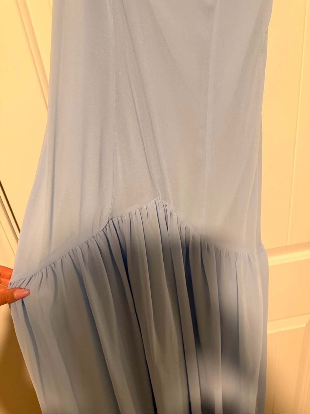 Lulu's Light Blue Spaghetti-Strap Maxi Dress - Picture 4 of 5